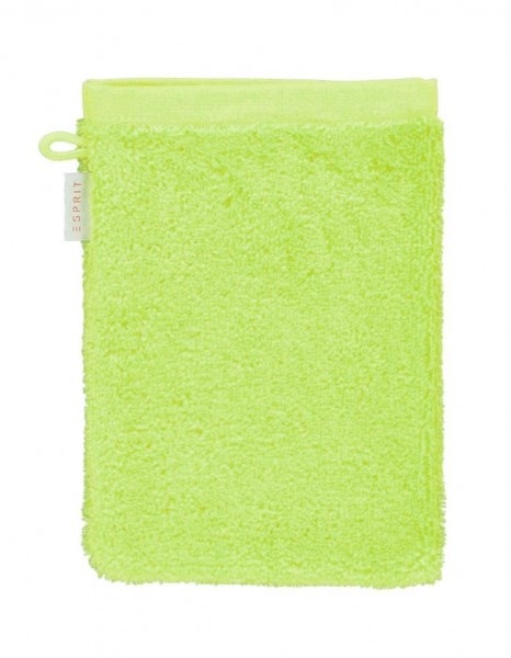 Esprit Waschhandschuh Solid lime
